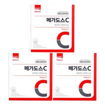 고려은단 메가도스C 3000 3g x 100포 x 3박스, 상세페이지 참조, 상세페이지 참조