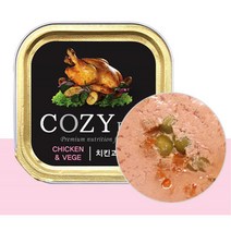 치킨야채 저지방 강아지 습식사료캔 말랑한사료