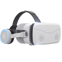 vr챗 확장현실 혼합현실 가정IOT 3D 가상 현실 헤드셋 VR 고글 올인원 휴대 전화 스마트폰 P 모바일 장치, 01 White