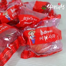 식탐대첩 경북 이온수 세척사과 3kg 소과 17-19과, 단품
