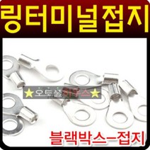 CARFELL 블랙박스 마이너스 접지용 링터미널 차량용DIY용품, 6mm(10개)