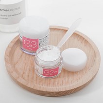 30g 크림병 파우더케이스 크림 케이스 투명 플라스틱 크림병 화장품 소분병, 29.78, 30g(와펜 미포함)
