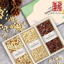 가을향기 국산 잣 가평잣 선물세트 1호 ( 프리미엄 잣 600g 이상 황잣 200g 백잣200g 피잣200g 견과류 집게 쇼핑백 증정), 1세트, 국산잣 선물세트 1호