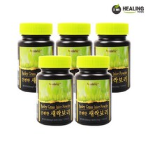 아임힐링 간편한 새싹보리 착즙분말 60정 x5개, 36g, 5개