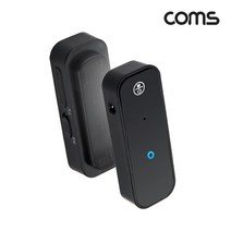 Coms TB570 블루투스 v5.1 오디오 송수신기/AUX 단지 지원/RX수신모드 TX송신모드 지원/클립 타입 홀더, 본상품선택, 본상품선택