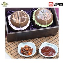 순창문옥례 명인2호 고추장+모듬장아찌 옹기1kgx2, 명인2호 고추장 모듬장아찌 옹기1kgx2