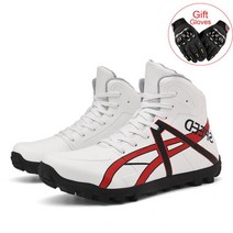 바이크슈즈 라이딩부츠 코미네 레이싱 보안 부츠 모토크로스 바이크 오토바이 남성용 모터바이크 라이딩 스터드 오프로드 슈즈, [06] 43, [03] JCD06 White