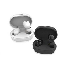 이어셋 무선이어폰 블루투스 스피커 고출력 음향이어폰 음질이어셋, 오렌지, 화이트