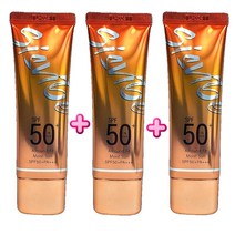 데일리 촉촉 올 라운드 핏 모이스트 선크림 SPF50+ PA+++, 3개