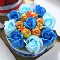 츄파춥스 미니케익 발렌타인 화이트 데이 사탕 선물, 츄파춥스미니케익 블루