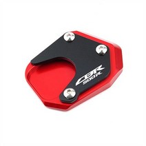 오토바이 부품 혼다 용 CBR500R CB 2013-2022 오토바이 CNC 킥 스탠드 풋 사이드 확장 패드 서포트 플레이, 13 CBR500R Red