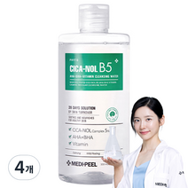 메디필 피토 시카놀 B5 아하 바하 비타민 카밍 미셀라 클렌징 워터 대용량, 8개, 500ml