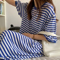 시원해보이는 라운드 롱원피스 여름 휴가룩 비치웨어 Mar2794Ea