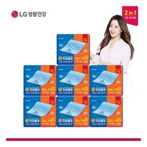 [LG생활건강] [시즌5] 테크 한장빨래 듀얼파워 시트세제 7팩(총 105매), 상세 설명 참조
