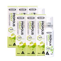호주 마더네스트 프로폴리스 마누카꿀 스프레이 30ml x 3병세트 x2, 2box