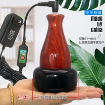 돌뜸 돌 찜질 온열 마사지기 온도조절 주열기, 스무스플랫바텀