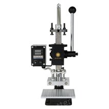 가죽 불박기 불도장 인두도장 날인기 공예용 금박 은박 입히는 기계 금박기 스탬핑, 01.표준 5 x 7cm