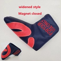 골프채 아이언 헤드커버 골프 블레이드 퍼터 커버 반원 센터 샤프트 스퀘어 사이드 샤프트 클럽 헤드 캡 벨크로 클로저마그네틱 클로저, 자기 폐쇄