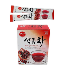 고향 상큼한 석류 전통차 20포 냉온겸용 상큼한 석류티 스틱제품 고려인삼제품공사 20스틱, 석류차20포