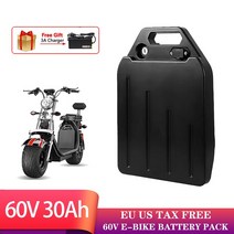 전동킥보드 성인 전기 킥보드 전기스쿠터 60V 40Ah 16S 18650 배터리 할리 스쿠터 1800W 이하의 자전거 스쿠터에 사용할 수 있습니다. EU 미국 면세, 02 60V 30Ah-A, 02 60V 30Ah-A