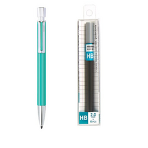 모나미 153 네오 홀더 샤프 AQUA FRESH 2.0mm + 모나미 홀더 샤프심 HB, 혼합색상, 3세트