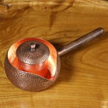 옛날 양은주전자 막걸리 보리차 동차심포 동주전자 순자동수제소수포차차 U구이후 순동차, 01 원형자동차심지(레트로)+포트포크-D5