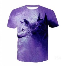 남성 여성 호랑이 반팔 티셔츠 파스텔 3D 그래픽 반팔티 캠핑룩 동호회 동아리 단체복