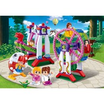 [천삼백케이] [토탈스토어] 반바오 블럭 놀이동산 트렌드 시티 시리즈, 단품