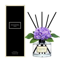 시즈넬 플라워 디퓨져 200ml 미니수국 조화 라벤더, 썸머 피치향