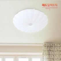 레드일렉트릭 LED 코스모스 방등 50W 고효율 안방 거실등 거실 조명 KS안전인증제품 천장등/벽등, 레드 LED 코스모스 방등 50W
