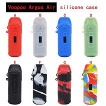 voopoo argus air full case 소프트 파우치용 실리콘 고무 랩 슬리브 보호 끈 red green blue wholesale, 빨간색