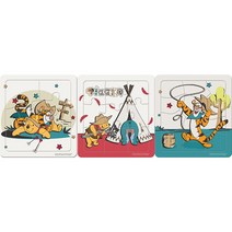 6 9 12조각 판퍼즐 - 푸우의 캠핑 (3종), 단품