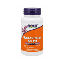 나우푸드 나토키나아제 100mg 베지 캡슐 글루텐 프리 비건, 120개입, 1개