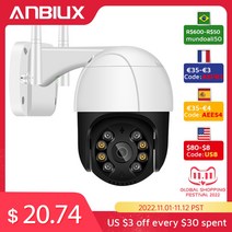 셀_CCTV 카메라 스마트 홈캠 1080P PTZ 와이파이 IP 카메라 실외 배 디지털 AI 인간 감지 무선 H.265 P2P 오디오 2MP 3MP CCTV 무선 카메라 보안 오디오 클라우드 Wifi, 08. 3MP Add 128G Card, 03. AU 플러그