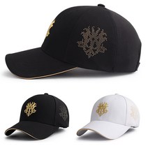 빅사이즈 럭셔리 황금 스판샌드 골프모자XL 2color/님녀 패션 볼캡 야구모자