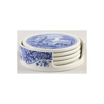 스포드 블루 이탈리안(5피스) 코스터 세트(4코스터&홀더) 11798652 플레이트 예쁜 레스토랑 브랜드 돈까스그릇