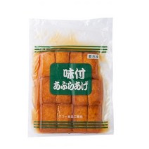 일본 사각 조미유부 60매 1kg X 10봉 1박스 [와코식품 모노]