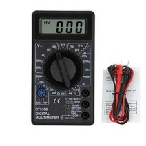 메카솔루션 디지털 정밀 멀티테스터기 DT-830D+ UK-830LN DT-380B TA801A, 1개, 알뜰형, DT-380B