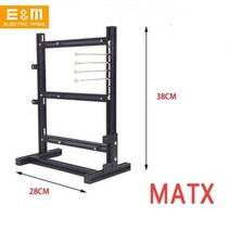[해외] 미니 ITX MATX ATX PC 테스트 벤치 손잡이 컴퓨터 수냉 오픈 프레임 오버 클록 에어 케이스 HTPC 지원 그래픽 카드, MATX black