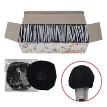대진음향 마이크커버 숲속의향기블랙 /마이크 위생카바 코인노래방 카페 회의실 노래방