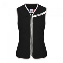 까스텔바작 여성 스트레치 패딩 집업 베스트_BGASVT5010BK