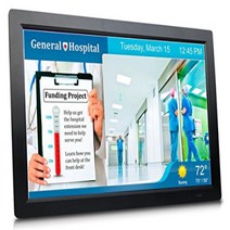 Sungale 19” Wall-Hanging Digital Signage Display Unit, 1