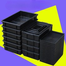 산업용 플라스틱 트레이 정전기 방지 부품 사각 상자 박스 정리함 산업용, A.154x100x55mm