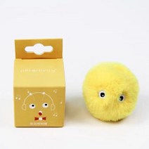 캣볼 스마트 고양이 장난감 인터랙티브 공 봉제 전기 개박하 훈련 장난감 새끼 터치 소리 나는 애완 동물 제품 끽끽 거리는 공 용품, YELLOW, 없음