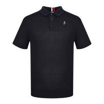 [까스텔바작] 남성 클래식 카라 반팔 니트 /BG0MSW201NY, 색상:NY / 사이즈:100