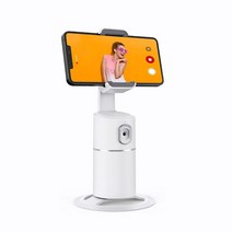 셀카봉 얼굴인식 AI 짐벌 얼굴추적기능 스마트 360도 핸드폰 삼각대 거치대 라이브방송용, 중국, T2-리모컨
