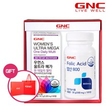 [GNC] 우먼스 원 데일리 멀티비타민 +엽산800 세트