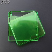 JCD 클리어 보호 커버 케이스 쉘 하우징 게임 보이 어드밴스 SP GBA 게임 콘솔 크리스탈, 04 clear Green