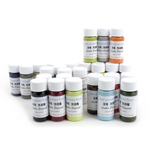 가죽공예 - 기리메 엣지코트 (무광-국산) 용량40ml 안전확인대상생활화학제품 환경부 승인, L..퍼플 375