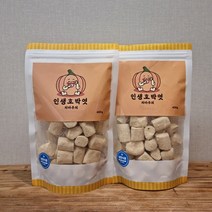 인생호박엿 수제 콩가루 호박엿 전통 간식 400g, 3개